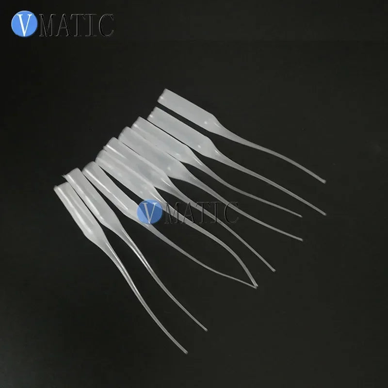 Free Shipping 100 Pcs Superfine Hose Glue Dropper Dispensing Needle Glue Dispenser Tube Nozzle