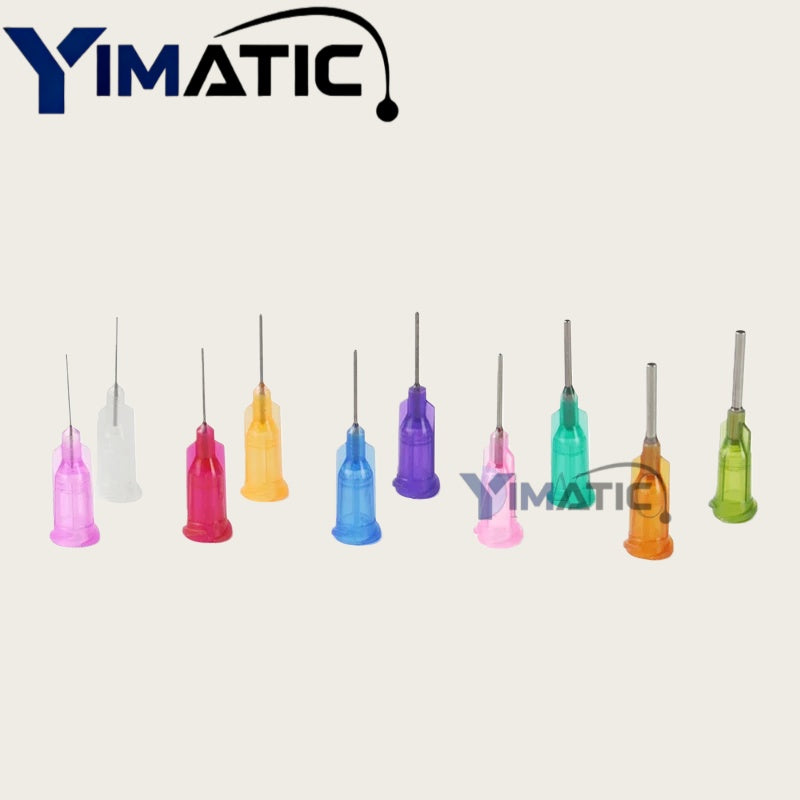 Free Shipping 1/2 Inch Tube Length Glue Dispense Needle Tip 1/2 Inch (100 Pcs / Box)