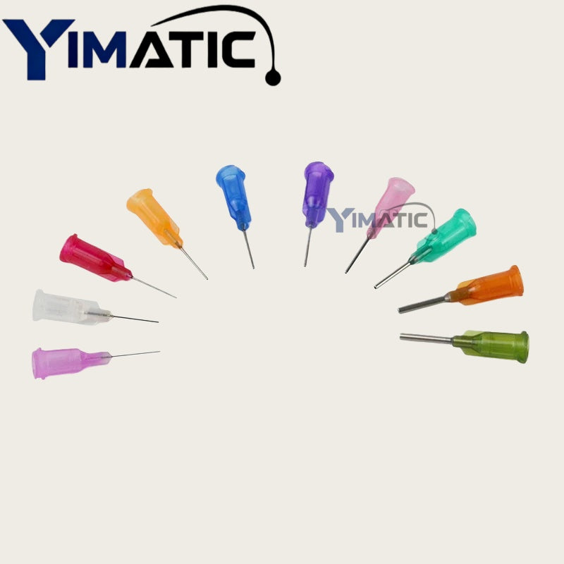 Free Shipping 1/2 Inch Tube Length Glue Dispense Needle Tip 1/2 Inch (100 Pcs / Box)