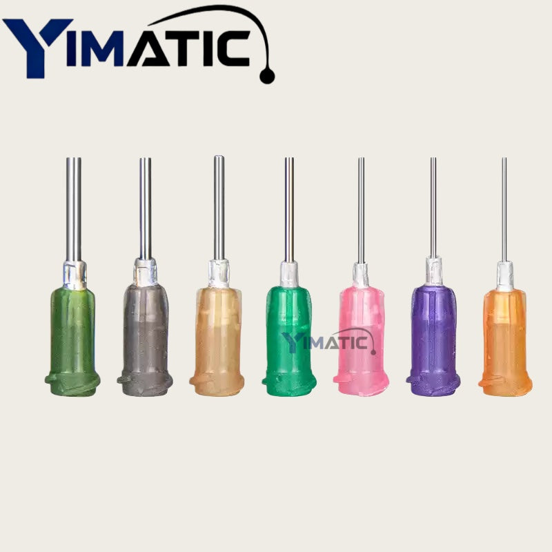 Free Shipping 1/2 Inch Tube Length Glue Dispense Needle Tip 1/2 Inch (100 Pcs / Box)