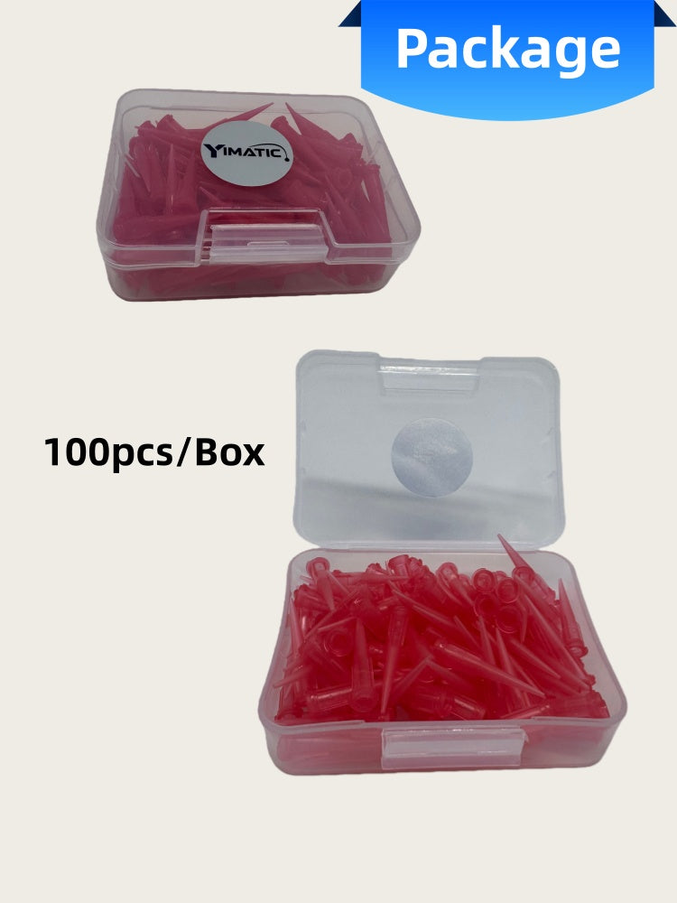 TT Tapered Plastic Adhesive 14G/16G/18G/20G/22G/25G EFD Dispensing Needle Tips (100pcs/box)